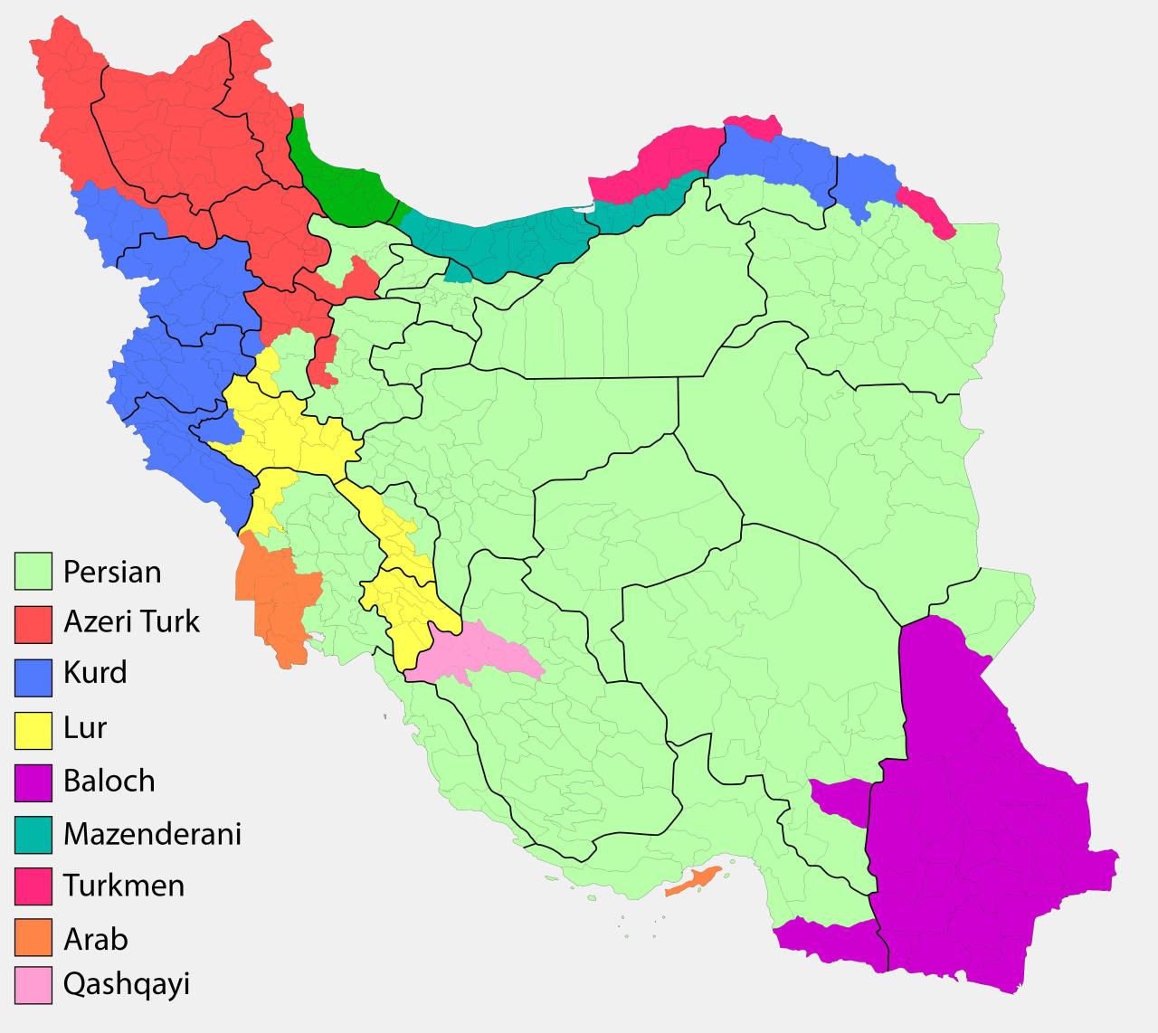 Irans Ethnic Groups