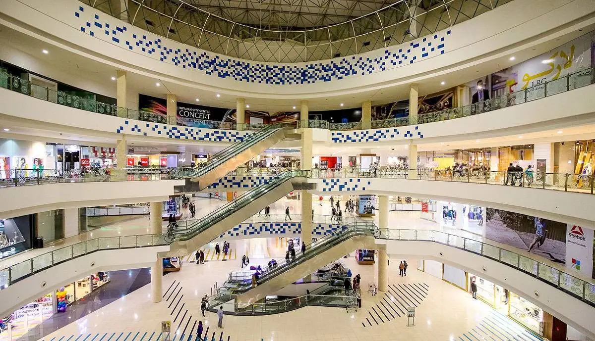 Shopping center in Iran